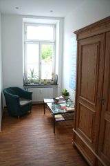 Wartezimmer Privatpraxis für Psychotherapie Dr. Stocker